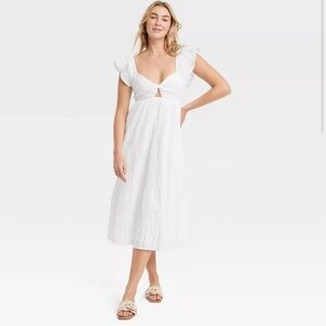 Universal Thread White Party Dress